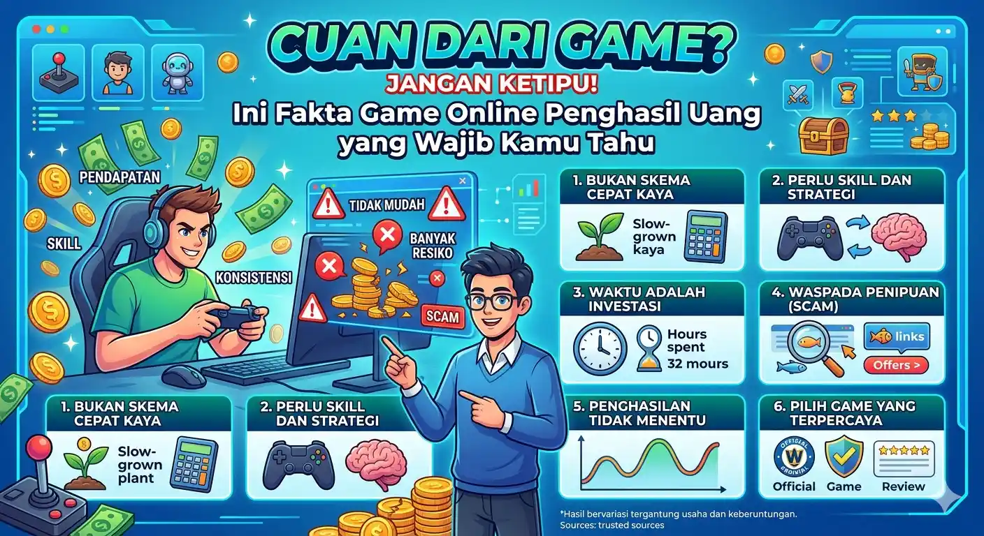 Cuan dari Game, Jangan Ketipu